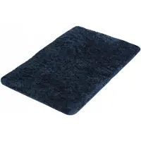 Bisk Zachte Grijze Microvezel Badmat - 45x70 cm - Antislip