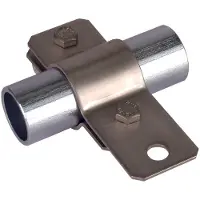 Dehn aardingsbuisklem D 42mm boring D 11mm roestvrij staal V2A - 410349