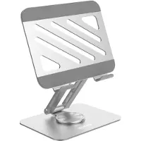 Rixus RXHW45 Tablet Stand Foldable Silver