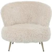 Ptmd - Fauteuil Franklyn - Beige - 83x85x77cm
