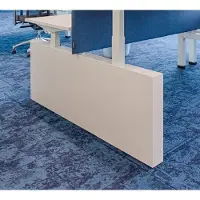 Schaffenburg Wang voor Dextro+ Duobureau Aluminium