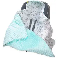 Kerstin babydeken voor autostoel, draagzak en kinderwagen