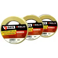 Solid Papieren schilderstape 30mm x 50m - UV-bestendig, geen lijmresten