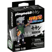 Playmobil 71099 Naruto: Kakashi Figurenset, Naruto Shippuden anime verzamelfiguur, speelset voor kinderen en fans van 5-99 jaar