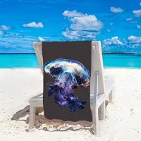 Cotton World XXL strandlaken microvezel 100x180cm - Sneldrogend & licht van gewicht