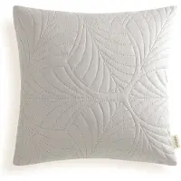Room99 Decoratieve Kussenhoes 45x45cm Velours Feel Lichtgrijs