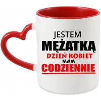 Premium Hartvorm Mok - Wit/Rood - 330ml - Originele Cadeau