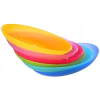Epewex 6x Kunststof Dinerborden Plat Groot 25cm - Vaatwasser & Magnetron