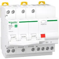 Schneider Electric Schneider Resi9 3P+N 20A C-Curve RCBO 30mA 6kA - R9D55720