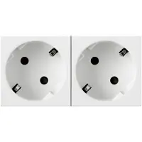 GGK GmbH & Co.KG Mozaïek Wandstopcontact (WCD schakelmateriaal) (Europese Stekkerdoos) - 077252