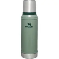 Stanley Classic Legendary Thermosfles 940 ml - Houdt 20 Uur Warm Of Koud - Lekvrij - Vaatwasserbestendig - BPA-Vrij - Voor Koffie, Thee en Meer - Roestvrijstalen Thermoskan - Hammertone Green