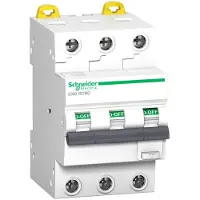 Schneider Electric Schneider Acti9 IC60 3P 16A RCBO Aardlekautomaat - A9D17316