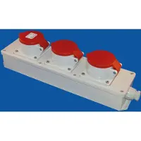 Hateha MVD CEE Wandcontactdoos Combinatie - 12.919.003
