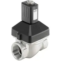 Burkert Magneetventiel G1 1/2'' NC RVS EPDM 0-10bar/145psi 230VAC Anti-Waterslag Drinkwater 6213 255801