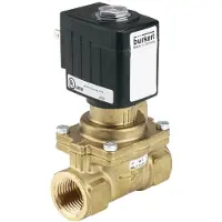 Burkert Magneetventiel G2 1/2'' NC Messing EPDM 0.2-16bar/3-232psi 24VAC Anti-Waterslag Drinkwater 6281 253166