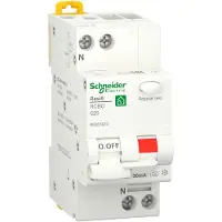 Schneider Electric Schneider Resi9 Rcbo 1P+N 20A C-Curve 30Ma 6Ka - R9D55620