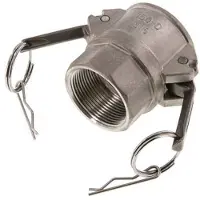 Tameson Camlock DN 40 (1 1/2'') Koppeling RvsRp 1 1/2'' met binnendraad Type D MIL-C-27487