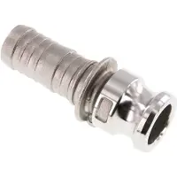 Tameson Camlock DN 25 (1'') Koppeling RVS met slangpilaar (25 mm) Type E MIL-C-27487