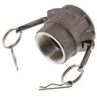 Tameson Camlock DN 40 (1 1/2'') Koppeling AluminiumRp 1 1/2'' met binnendraad Type D MIL-C-27487