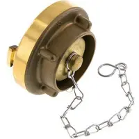 Tameson 32 (44 mm) Messing Blindkap voor Storz-koppeling