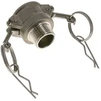 Tameson Camlock DN 20 (3/4'') Koppeling Rvs3/4'' NPT buitendraad Type B MIL-C-27487