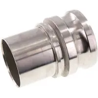 Tameson Camlock DN 75 (3'') Koppeling RVS met slangpilaar (75 mm) Type E EN 14420-7 (DIN 2828)