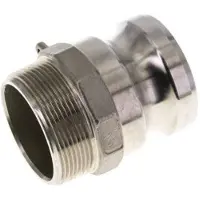 Tameson Camlock DN 140 (6'') Koppeling Rvs6'' NPT buitendraad Type F MIL-C-27487