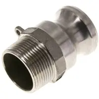 Tameson Camlock DN 32 (1 1/4'') Koppeling Rvs1 1/4'' NPT buitendraad Type F MIL-C-27487