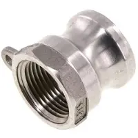 Tameson Camlock DN 20 (3/4'') Koppeling Rvs3/4'' NPT binnendraad Type A MIL-C-27487