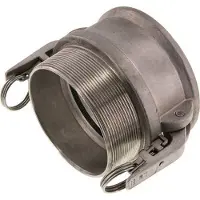 Tameson Camlock DN 90 (4'') Veiligheid Koppeling RvsR 4'' met buitendraad Type B MIL-C-27487