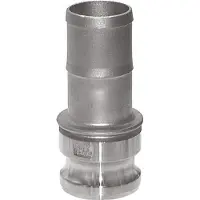 Tameson Camlock DN 140 (6'') Koppeling RVS met slangpilaar (150 mm) Type E MIL-C-27487