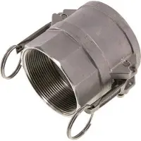 Tameson Camlock DN 60 (2 1/2'') Veiligheid Koppeling RvsRp 2 1/2'' met binnendraad Type D MIL-C-27487