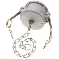 Tameson Camlock DN 60 (2 1/2'') Koppeling AluminiumEnd Cap Type DC MIL-C-27487