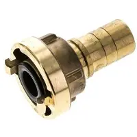 Tameson 25-D (31 mm) Messing Storz-koppeling 25 mm Slangpilaar Draaibaar voor Klemschaal Montage