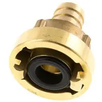 Tameson 25-D (31 mm) Messing Storz-koppeling 19 mm Slangpilaar Draaibaar voor PVC slang