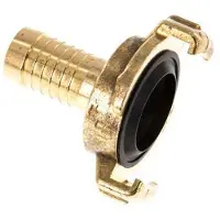 Tameson 16 mm (5/8'') Slangpilaar Messing GEKA Tuinslangkoppeling [2 Stuks]