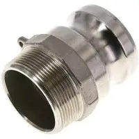 Tameson Camlock DN 50 (2'') Koppeling Rvs2'' NPT buitendraad Type F MIL-C-27487