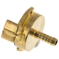 Tameson 6 mm Slangpilaar Messing GEKA Tuinslangkoppeling [2 Stuks]