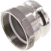 Tameson Camlock DN 75 (3'') Koppeling RvsG 3'' met binnendraad Type A EN 14420-7 (DIN 2828)