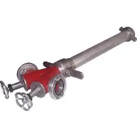 Tameson DN 80 2x52-C Standpijp voor Ondergrondse Brandkraan Draaibaar Met Klep