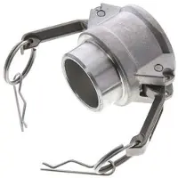 Tameson Camlock DN 40 (1 1/2'') Koppeling RVS met lasuiteinde (48.3 mm) Type B (AS) MIL-C-27487