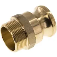 Tameson Camlock DN 40 (1 1/2'') Koppeling MessingR 1 1/2'' met buitendraad Type F MIL-C-27487