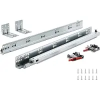 Vevor 10 paar 533,4 mm ladegeleiders met bodemmontage en zijmontage