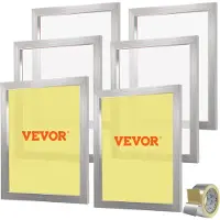 Vevor 6 stuks aluminiumlegering zeefdrukframe zeefdrukpers 20 x 24 inch
