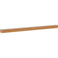 vidaXL Verhoogde plantenbak Lichtbruin 775 x 50 x 36 cm