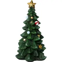 Intratuin Decoratieboom Versierd Groen Met Verlichting D 13 H 26 Cm