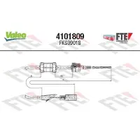 Valeo 4101809 Koppelingskabel