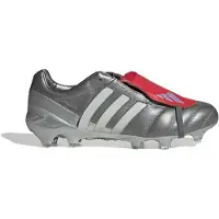 Adidas Predator Gunmetal Mania Elite FT Gras Voetbalschoenen (FG) Grijs Rood Zilver Wit