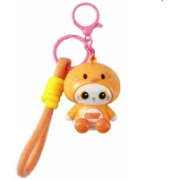 Itotal Sleutelhanger Hoodie Eend Keychain Duck Plastic and Metal 4.5x4.0x5.4cm