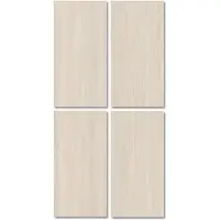 Ink Tegel 60 x 120 cm - Travertin mat - Keramiek - Rechthoekig - 4 stuks - 2,88 m2 - Travertin - Wandtegels - Tegels - 0210285